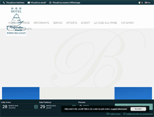 Tablet Screenshot of brigantinohotel.it